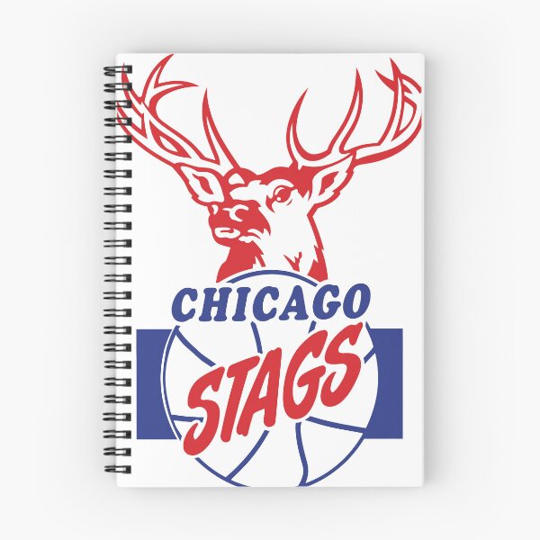 Item preview, Chicago Stags Vintage Basketball Logo – Classic BAA Basketball Design designed and sold by RetroBasketball.