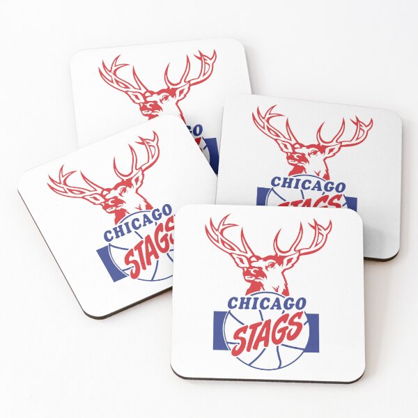 Item preview, Chicago Stags Vintage Basketball Logo – Classic BAA Basketball Design designed and sold by RetroBasketball.