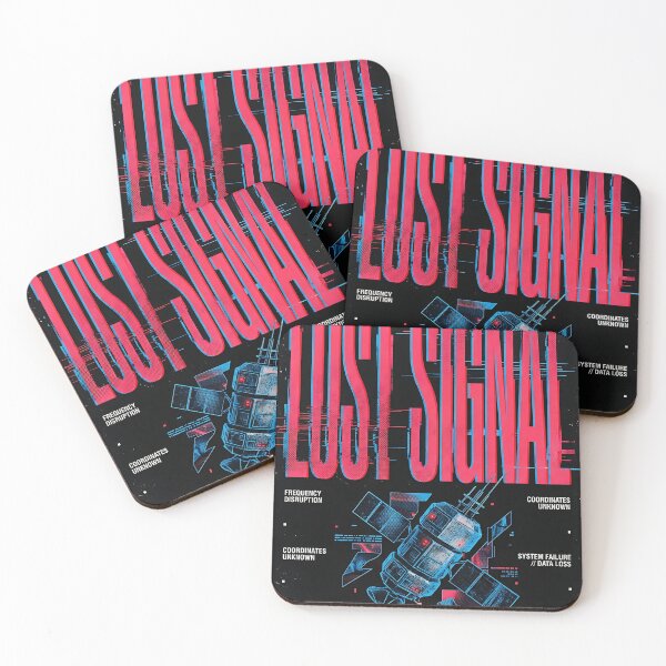 Item preview, LOST SIGNAL Retro Futurism Poster designed and sold by iwzzuel.