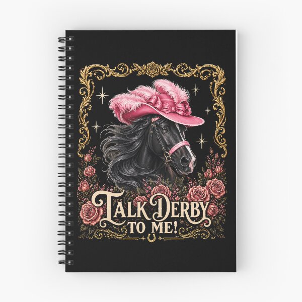 Item preview, Talk Derby to Me Funny Racing Horse 2026 Men Women designed and sold by schoolofbullies.