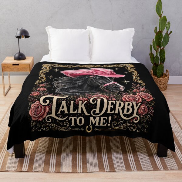 Item preview, Talk Derby to Me Funny Racing Horse 2026 Men Women designed and sold by schoolofbullies.