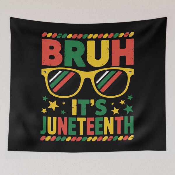 Item preview, Bruh It's Juneteenth Cute Sunglasses Freedom Day designed and sold by SapfireStuArt.