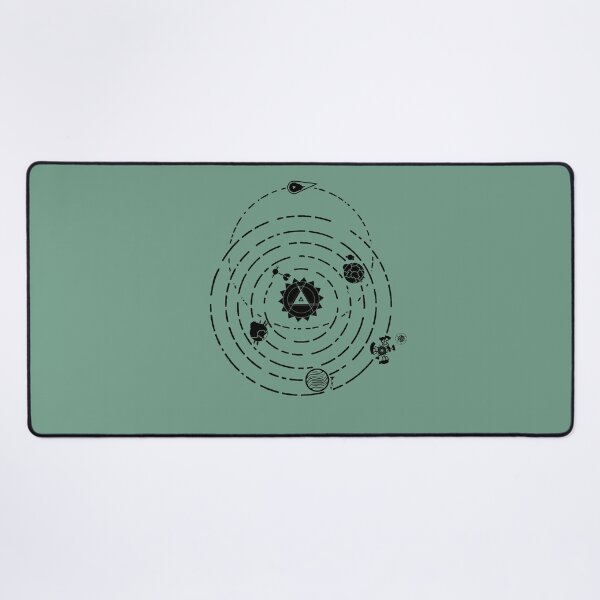 Item preview, Outer Wilds Planets orbits Alignment | Indie Space Game Minimalist Poster designed and sold by · GAMING SOUL ·.