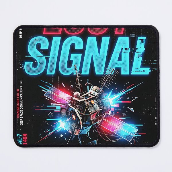 Item preview, LOST SIGNAL Retro Futurism Poster designed and sold by iwzzuel.