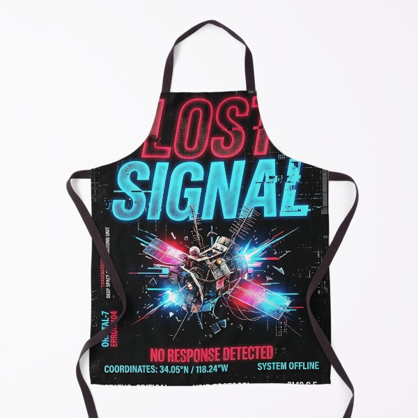 Item preview, LOST SIGNAL Retro Futurism Poster designed and sold by iwzzuel.