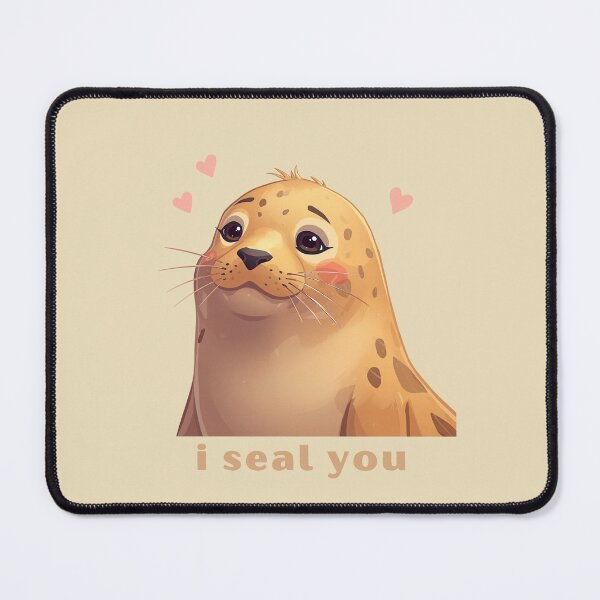 Item preview, I Seal You - Cute Pun | TeeHee Puns Funny Design designed and sold by TeeHee Puns.