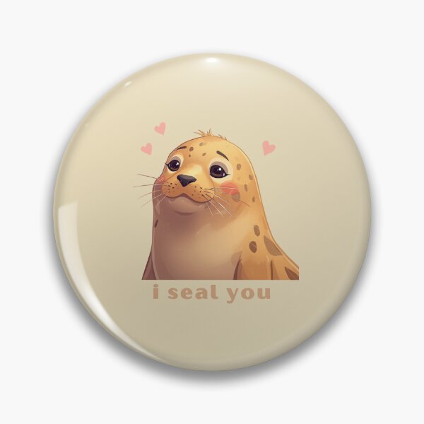 Item preview, I Seal You - Cute Pun | TeeHee Puns Funny Design designed and sold by TeeHee Puns.