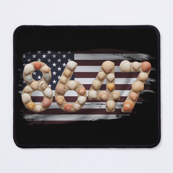 Item preview, 8647 Sea Shells American Flag Vintage Design designed and sold by PROPera-design.