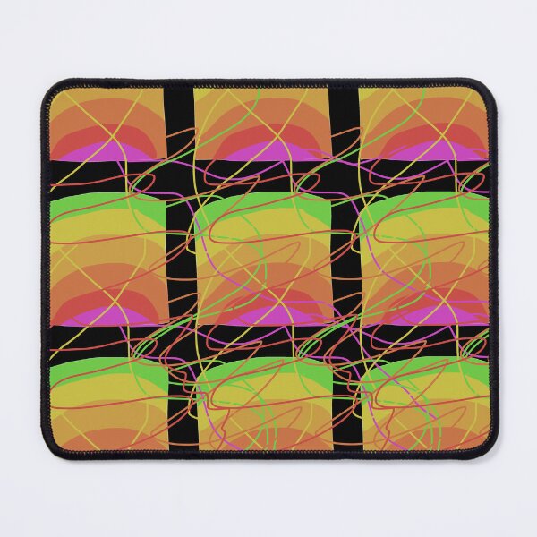 Item preview, Doodle Scribble Over Retro Arch 3x3 Grid designed and sold by Kazewalk.