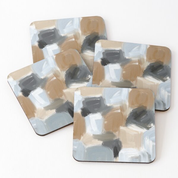 Item preview, Modern Abstract Color Block Neutral Painting designed and sold by Maisonsucces.