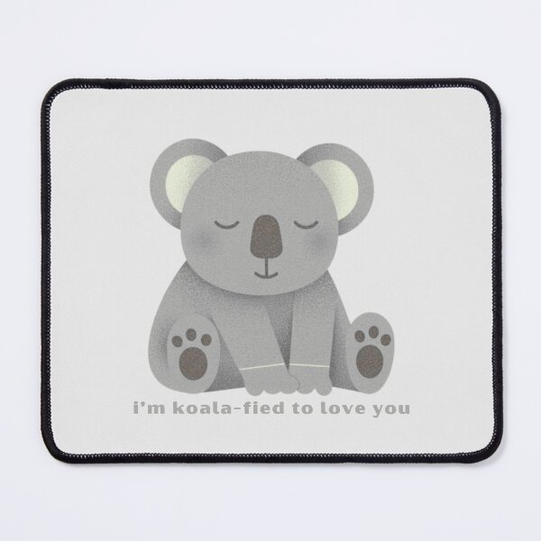 Item preview, I’m Koala-fied To Love You - Cute Pun | TeeHee Puns Funny Design designed and sold by TeeHee Puns.