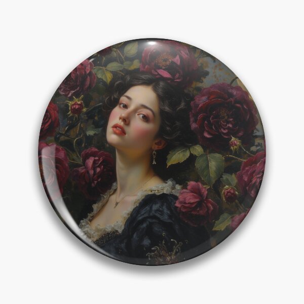 Item preview, Enchanting Dark Rose Portrait designed and sold by Mary Spencer.
