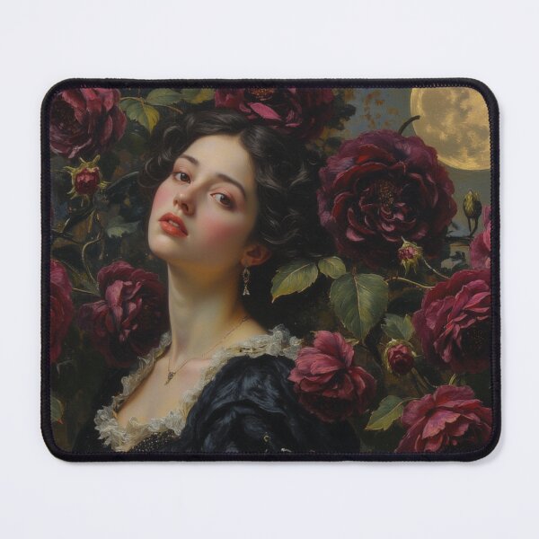 Item preview, Enchanting Dark Rose Portrait designed and sold by Mary Spencer.