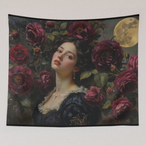 Item preview, Enchanting Dark Rose Portrait designed and sold by Mary Spencer.