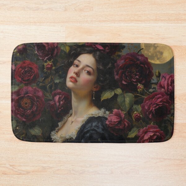 Item preview, Enchanting Dark Rose Portrait designed and sold by Mary Spencer.