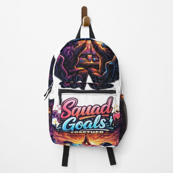 Item preview, Squad Goals – Neon Gamer Friends Cyberpunk Design designed and sold by mbmstores.