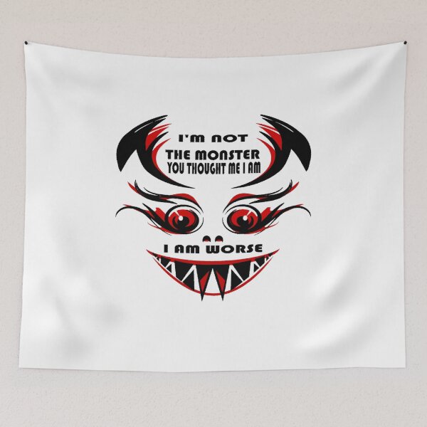 Item preview, I'm not a Monster  designed and sold by GeniePixel.