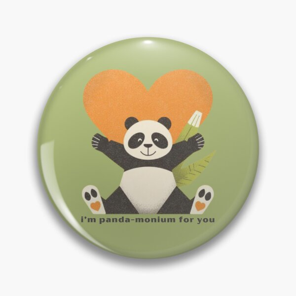 Item preview, I’m Panda-monium For You designed and sold by TeeHee Puns.