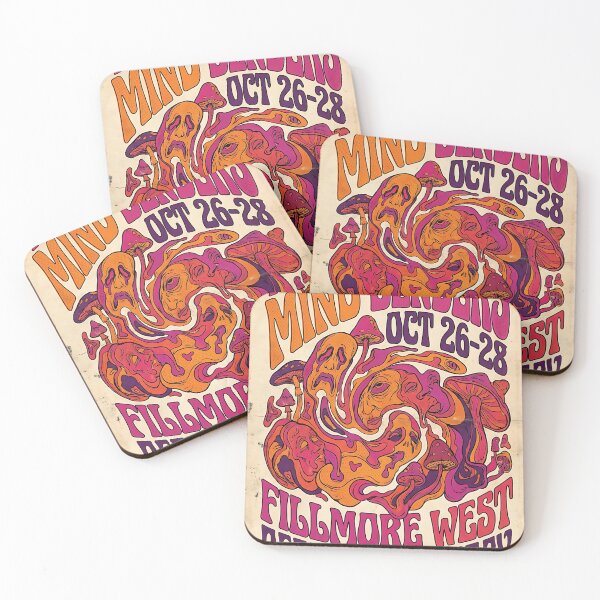 Item preview, Psychedelic Retro Rock Festival Poster designed and sold by iwzzuel.