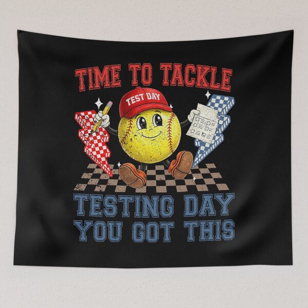 Item preview, Softball Testing Day Motivational Design designed and sold by LarryMBrown.