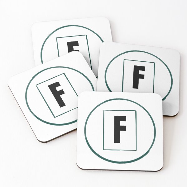 Item preview, Bold Letter F Minimalist Alphabet Typography Design – Modern Initial F Monogram Graphic (T-Shirts, Posters, Stickers & More) designed and sold by EMYWAMZGLOBAL.