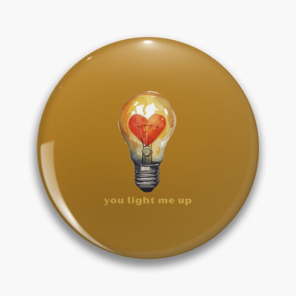 Item preview, You Light Me Up - Cute Pun | TeeHee Puns Funny Design designed and sold by TeeHee Puns.