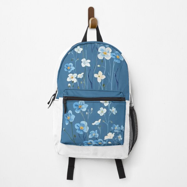 Item preview, Blue Wildflower Serenity Minimalist Floral Art designed and sold by MIDAD_ABID.