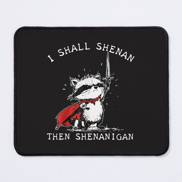 Item preview, I Shall Shenan Then Shenanigan Funny Raccoon Retro Meme Design designed and sold by kiralynstration.