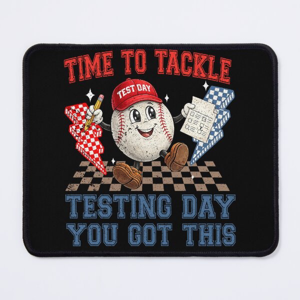 Item preview, Baseball Testing Day Motivational Shirt designed and sold by LarryMBrown.
