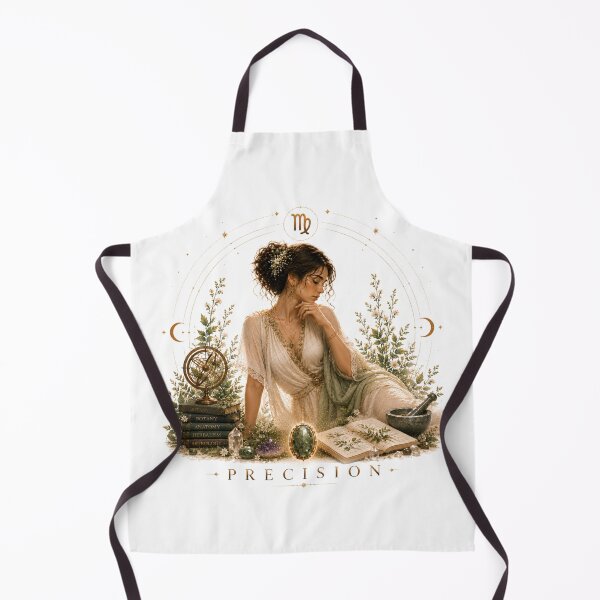 Item preview, Virgo Zodiac: Botanical Alchemist & Sacred Wisdom designed and sold by KireaDesigns.