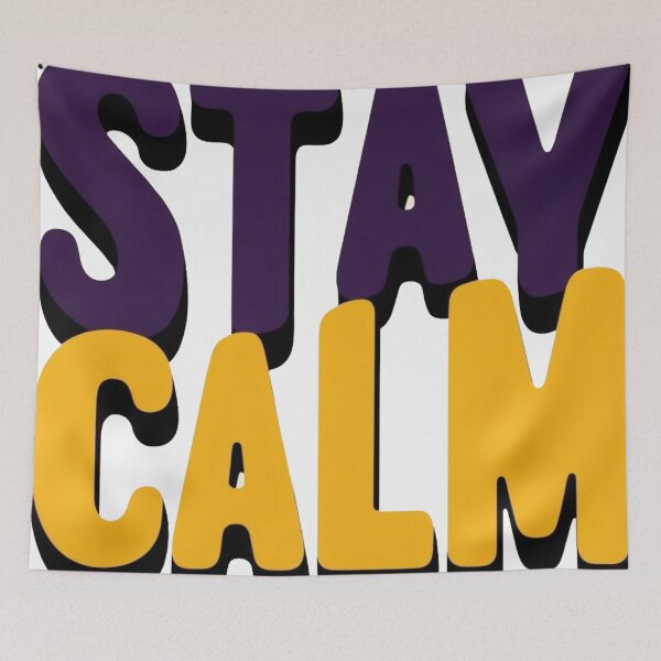 Item preview, stay calm - motivational quote designed and sold by GUNAPRIYAA.