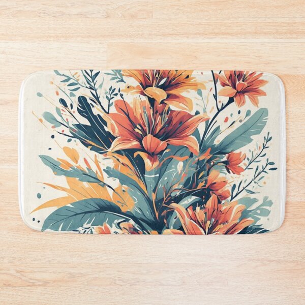 Item preview, Orange flowers designed and sold by Kari's shop.