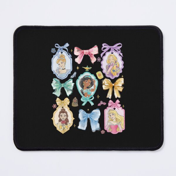Item preview, Disney Princess And Bows Watercolor Portraits Collage T Shir designed and sold by raneronicole.