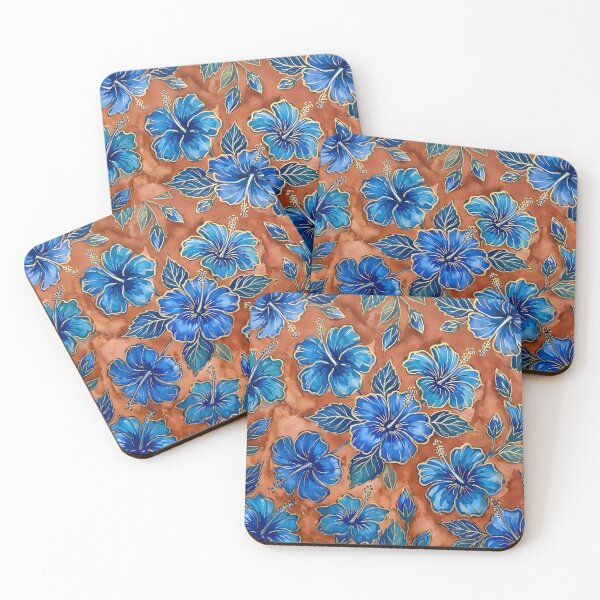 Item preview, Blue Hibiscus Flower  designed and sold by GraphicsClub.