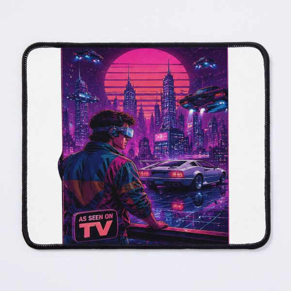 Item preview, The Future Is 2026 Retro Cyberpunk Outrun Aesthetic designed and sold by anandariki.
