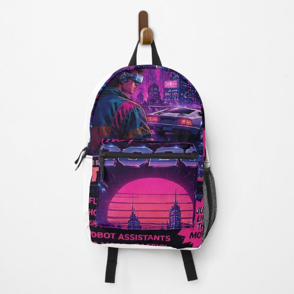 Item preview, The Future Is 2026 Retro Cyberpunk Outrun Aesthetic designed and sold by anandariki.