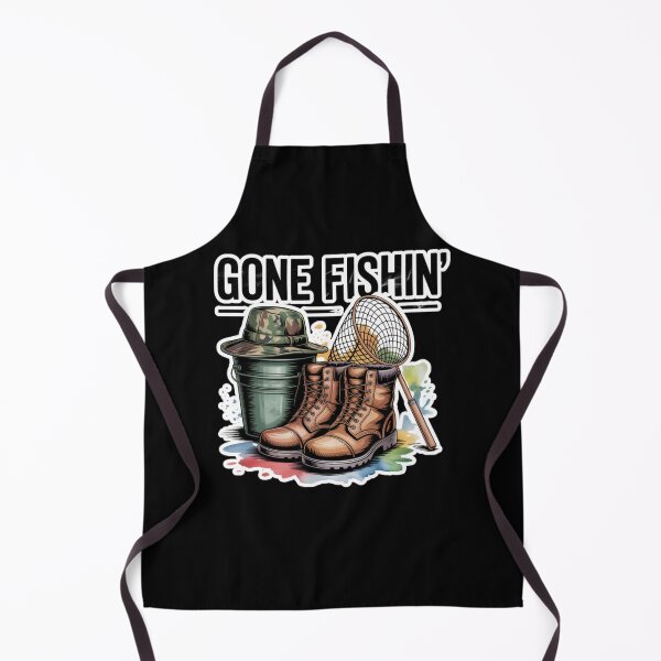 Item preview, Gone Fishing – Funny Fisherman Quote Outdoor Adventure Design designed and sold by Ladys-Gents.