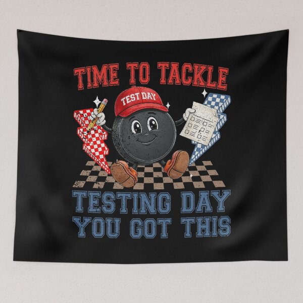 Item preview, Hockey Testing Day Motivational Design designed and sold by LarryMBrown.
