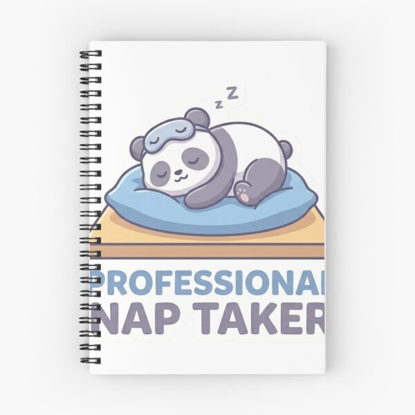 Item preview, Professional Nap Taker Cute Sleeping Panda Sticker designed and sold by JeevanStickers.