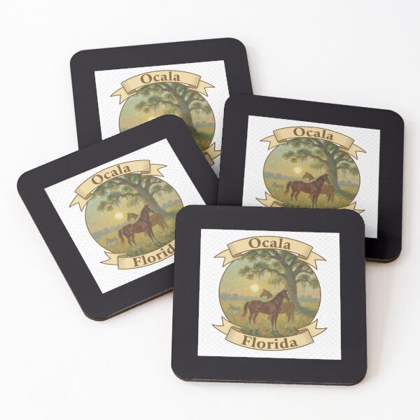 Item preview, Ocala, Florida - Horses and Oak Tree - Part 3 designed and sold by nona003.