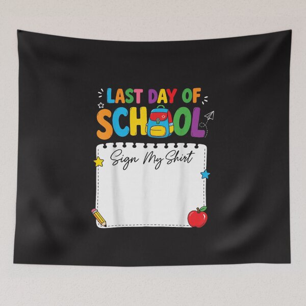 Item preview, Funny Autograph Graduation Kids Last Day of School Sign My Design designed and sold by kiralynstration.