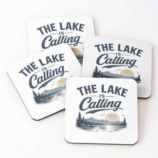 Item preview, The Lake Is Calling – Vintage Lake Life Typography Design designed and sold by Digal92.