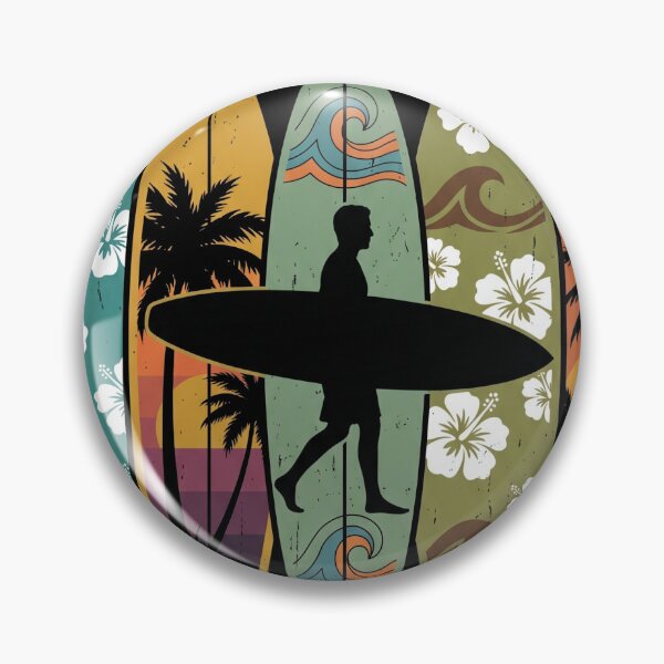 Item preview, Surfboarder Hawaii Wave Surfing Surfboard Lover Beach Surfer designed and sold by TeNovaStudio.