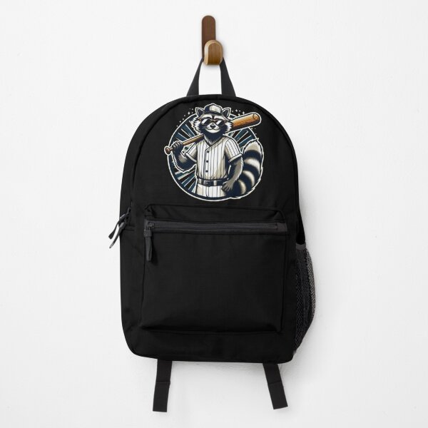 Item preview, Baseball Raccoon – Playful Sports Mascot Art  designed and sold by Dogandesighn.