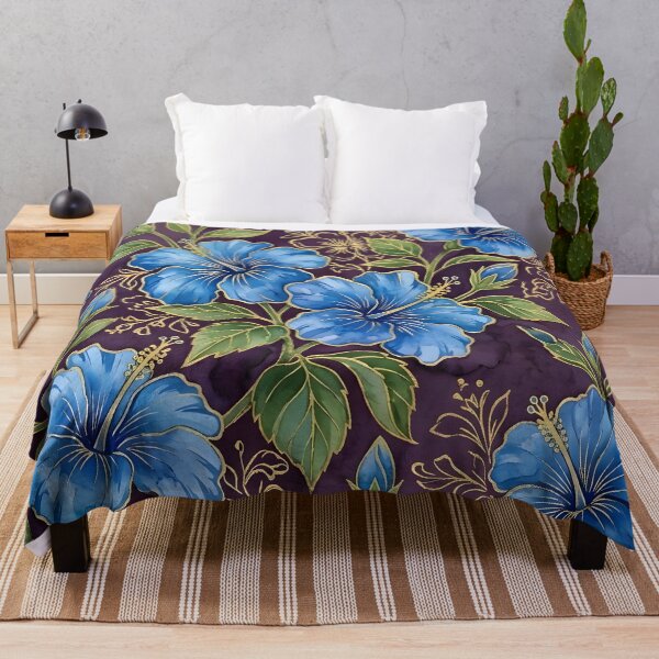 Item preview, Blue Hibiscus Flower designed and sold by GraphicsClub.