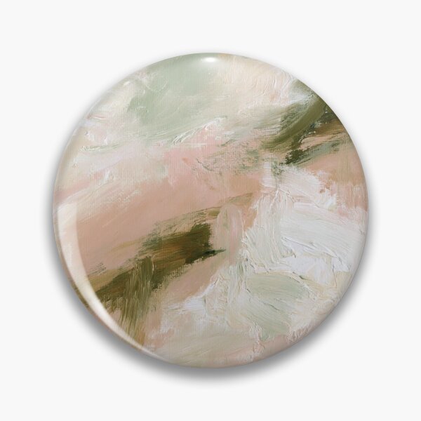 Item preview, Textured Abstract Blush Pink Sage Painting designed and sold by Maisonsucces.