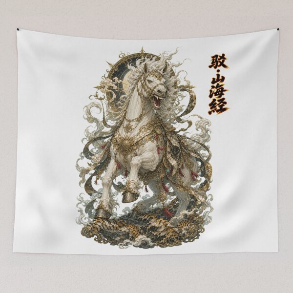 Item preview, Bo The Tiger-Eating Divine Horse Shan_Hai_Jing designed and sold by holyminix.