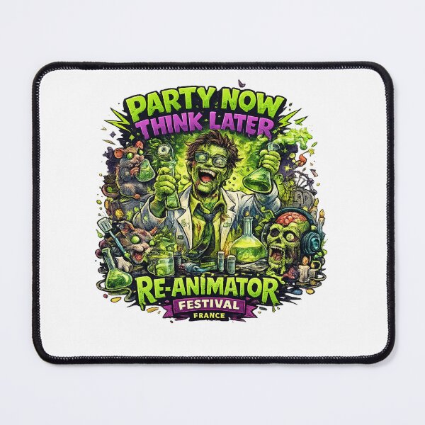 Item preview, Re-Animator Festival France Horror T-Shirt designed and sold by Sushikidsntoddlers.