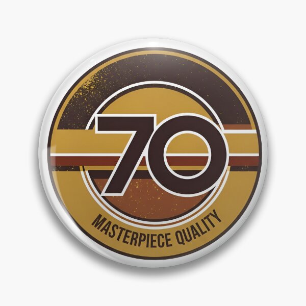 Item preview,  A vintage-style logo with 'Masterpiece Quality' written in a circular pattern on a white background designed and sold by VerizalShop.