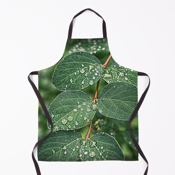 Item preview, Beautiful green leves under rain designed and sold by AsahiNoAme.